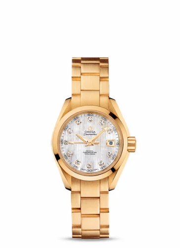 Omega Seamaster Aqua Terra 150M Co-Axial 30 Yellow Gold / MOP / Bracelet 231.50.30.20.55.002 (23150302055002)